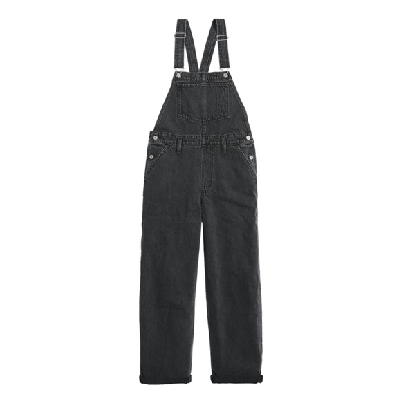 NWT Levi’s Vintage Denim Overalls In Black Market - Picture 3 of 13